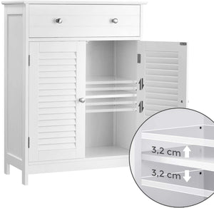 BBC51WT Bathroom Cabinet 60 x 30 x 80 cm RAW58.dk