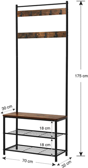 vintage Hat and Coat Stand RAW58.dk