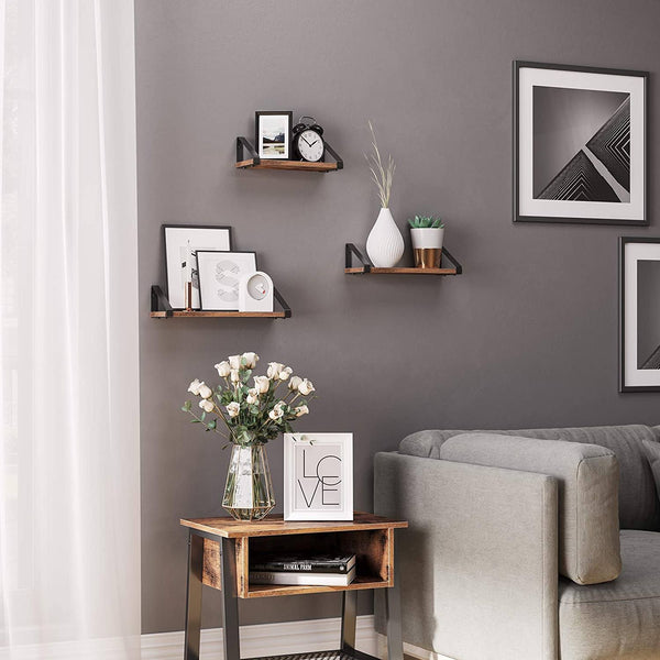 Industrial Floating Shelf Wall Mounted RAW58.dk