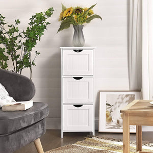 Bathroom Floor Storage Cabinet, Slim Storage Unit RAW58.dk 