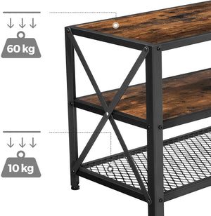 TV Stand for 60-Inch TV, TV Console, Entertainment RAW58.dk 