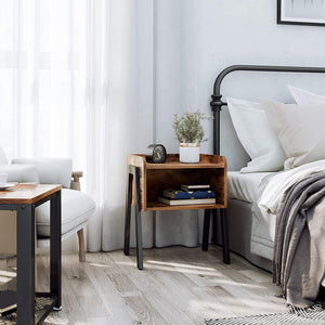 Natbord i industriel stil Sofaborde Vasagle