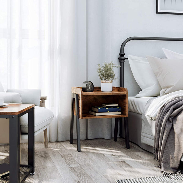 Natbord i industriel stil Sofaborde Vasagle