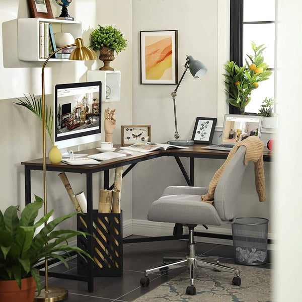L-shaped computer desk RAW58.dk