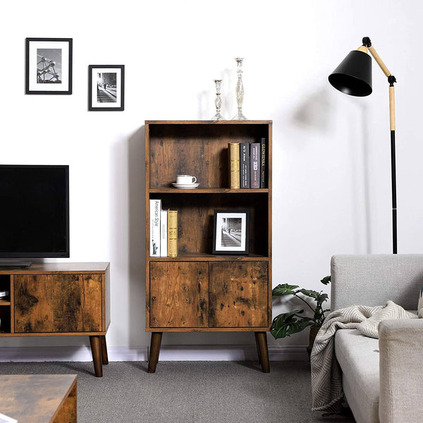 Bogreol, i retro design Reol Vasagle 