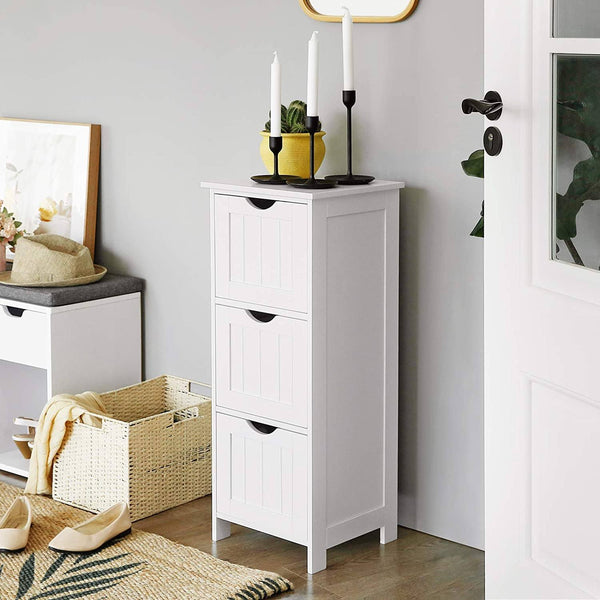 Bathroom Floor Storage Cabinet, Slim Storage Unit RAW58.dk 