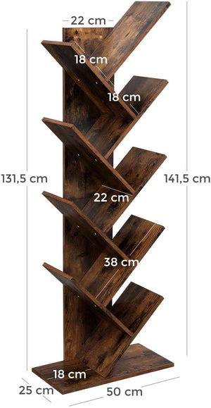 8-level bookcase RAW58.dk