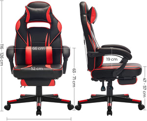 Racing Gaming Chair, Adjustable Office Chair RAW58.dk 