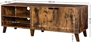 Lionel tv-bord TV-møbler Vasagle