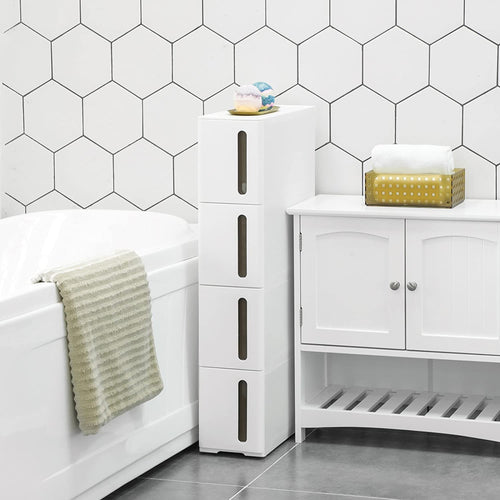 Zurich køkkenreol - Hvid/brun