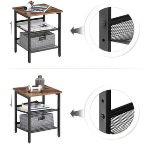 Sideborde/natborde i industrielt design Sofaborde Vasagle