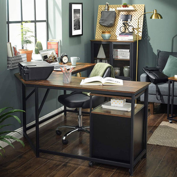 L-shaped computer desk RAW58.dk