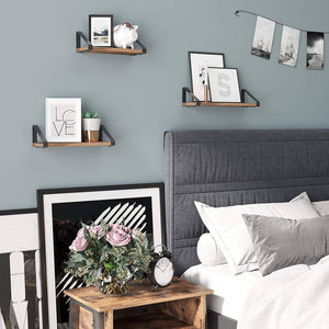Industrial Floating Shelf Wall Mounted RAW58.dk