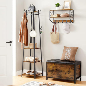 Coat Stand with 3 Shelves RAW58.dk