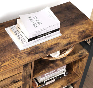 Storage Cabinet, Sideboard with 2 Doors, Adjustable RAW58.dk 