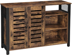 Storage Cabinet, Sideboard with 2 Doors, Adjustable RAW58.dk 