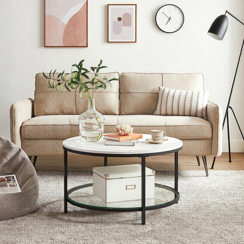 Phillip sofabord - Hvid