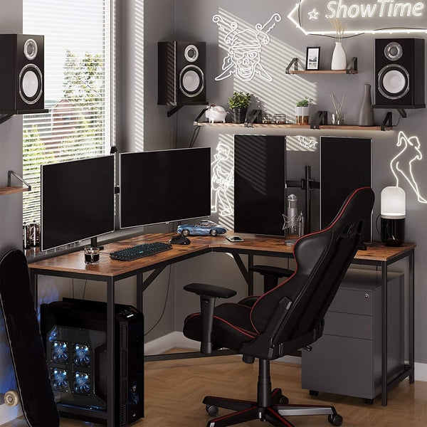 L-shaped computer desk RAW58.dk
