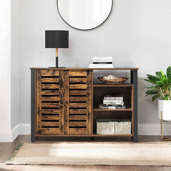 Storage Cabinet, Sideboard with 2 Doors, Adjustable RAW58.dk 