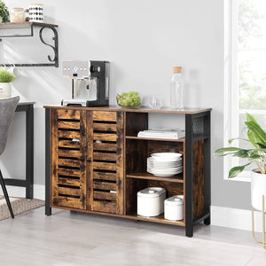 Storage Cabinet, Sideboard with 2 Doors, Adjustable RAW58.dk 