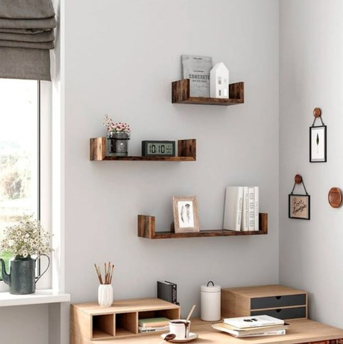 Lyon hylder - 3 stk. Væghylder & smalle hylder Vasagle