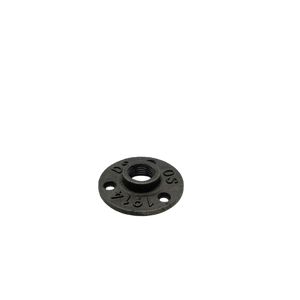 Sort Flange 3/4" til Vandrør