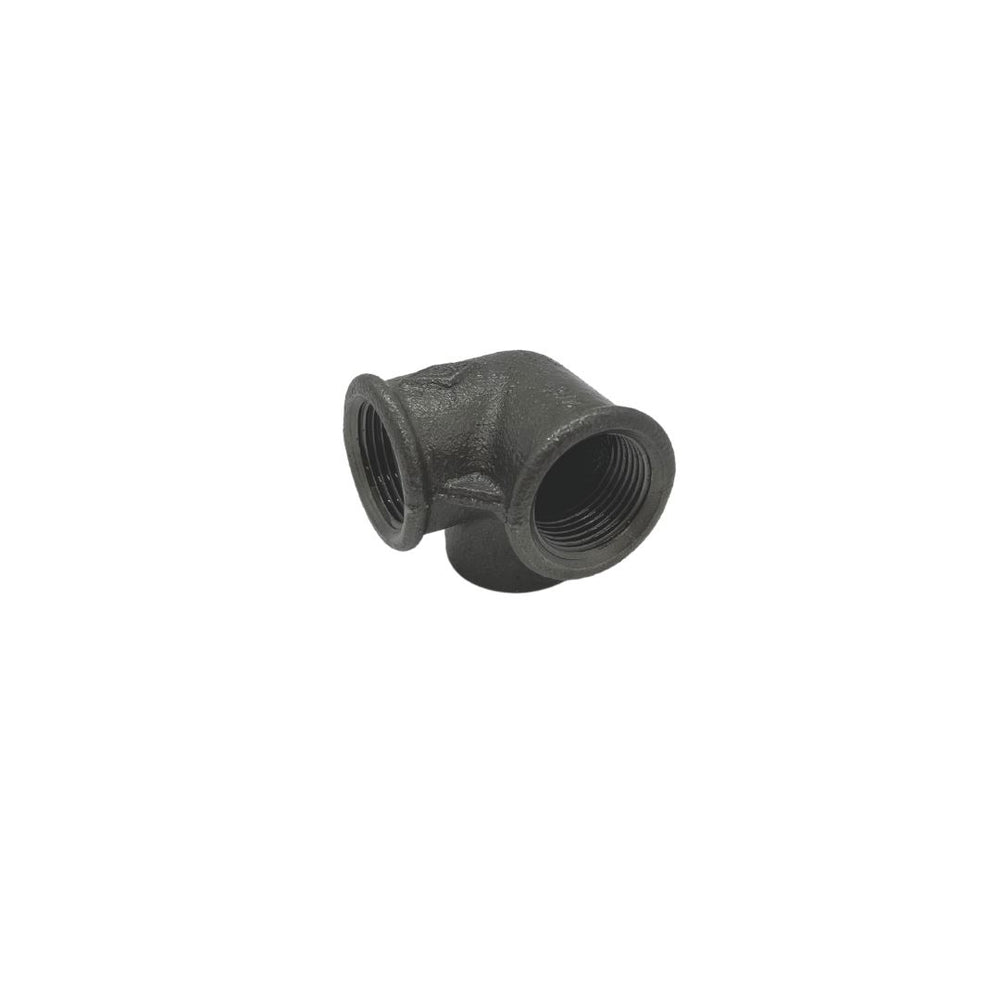 Sort vinkel m/sideudløb Rør og fittings RAW58