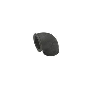 Sort 90 grader vinkel muffe/muffe Rør og fittings RAW58