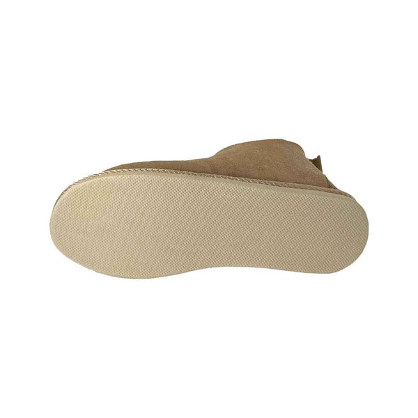 Hjemmesko Brun (lav model med gummisål) Hjemmesko Rumrum