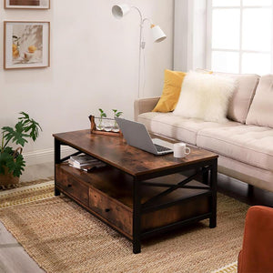 Coffee Table With Drawers RAW58.dk