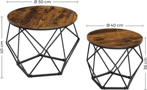 Sofia sengebord/sofabord/sidebord - 2 stk.
