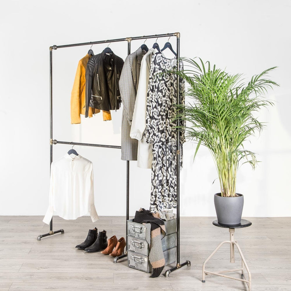 Tøjstativ ALMA sort messing RAW58 Tøjstativer RAW58