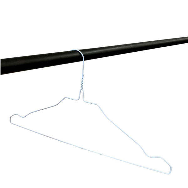 Bøjler NOAH L41cm 10stk/pk hvid Bøjler RAW58 bøjler, s-kroge mm. 