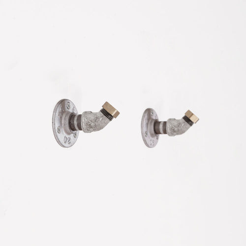 RAW58 Alberto tøjkrog i sølv Knager RAW58 Sølv med messing