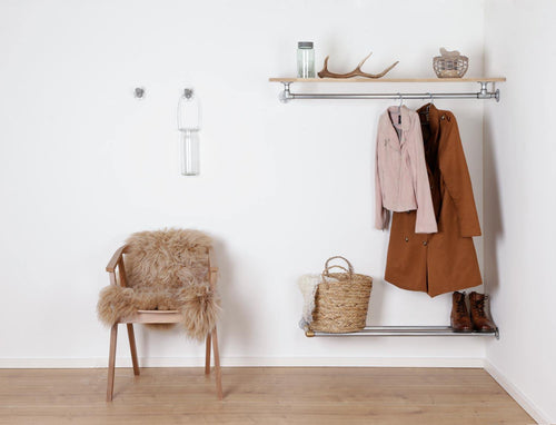 RAW58 Alberto tøjkrog i sølv Knager RAW58 Sølv